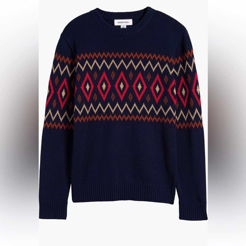 Leaving closet 5/26/25 Nordstrom Fair Isle Sweater